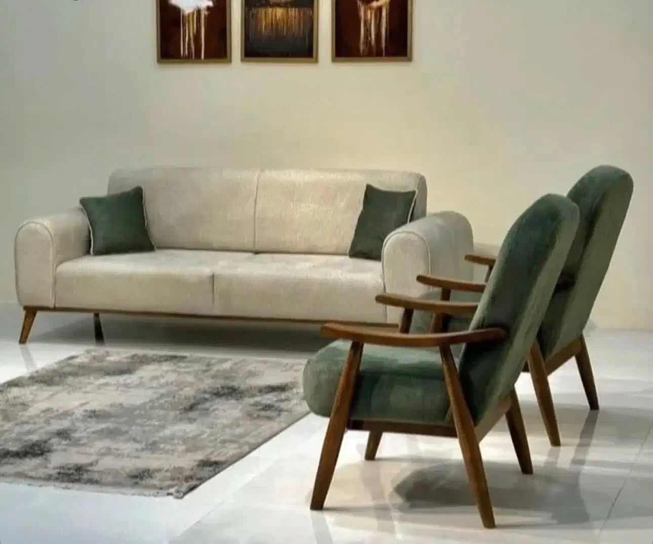 مبل نو با کهنه فرصت تعویض فقط یکماه|مبلمان خانگی و میز عسلی|ساوه, |دیوار