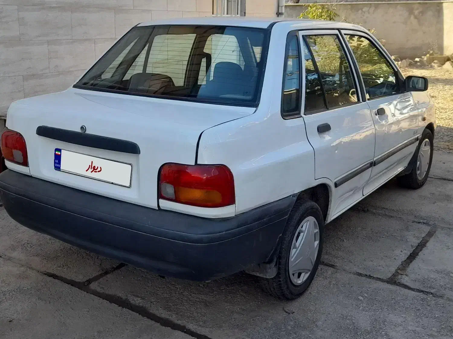 فروش پراید سفید۸۷ شاسی سالم|خودرو سواری و وانت|ملایر, |دیوار