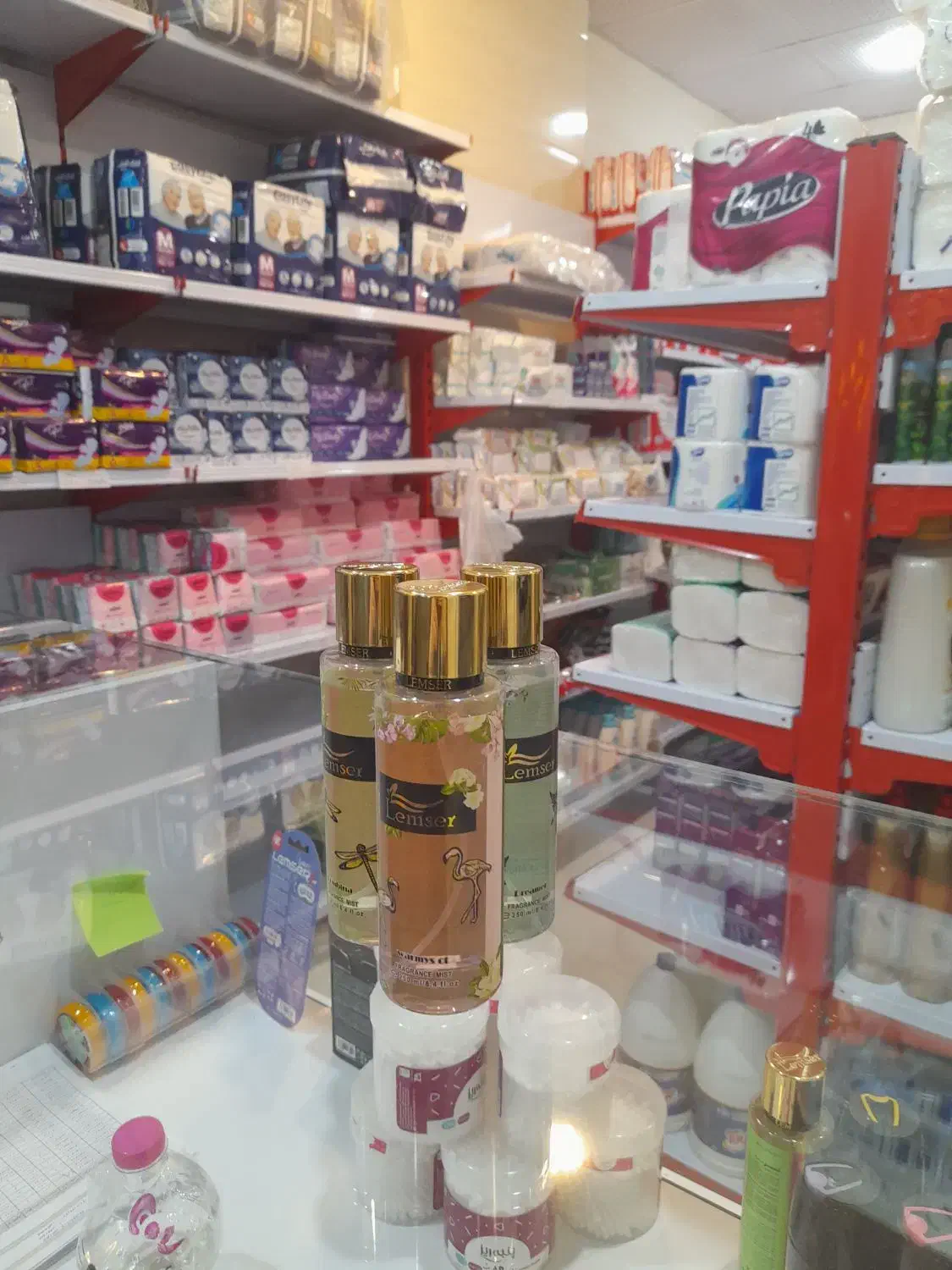 شوینده .بهداشتی|مواد شوینده و دستمال کاغذی|شازند, |دیوار