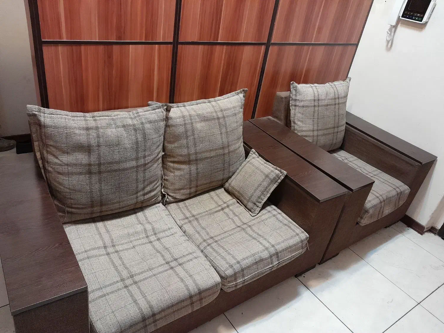 مبل اداری ۵ نفره همره با میز وسط|مبلمان اداری|تهران, ایرانشهر|دیوار