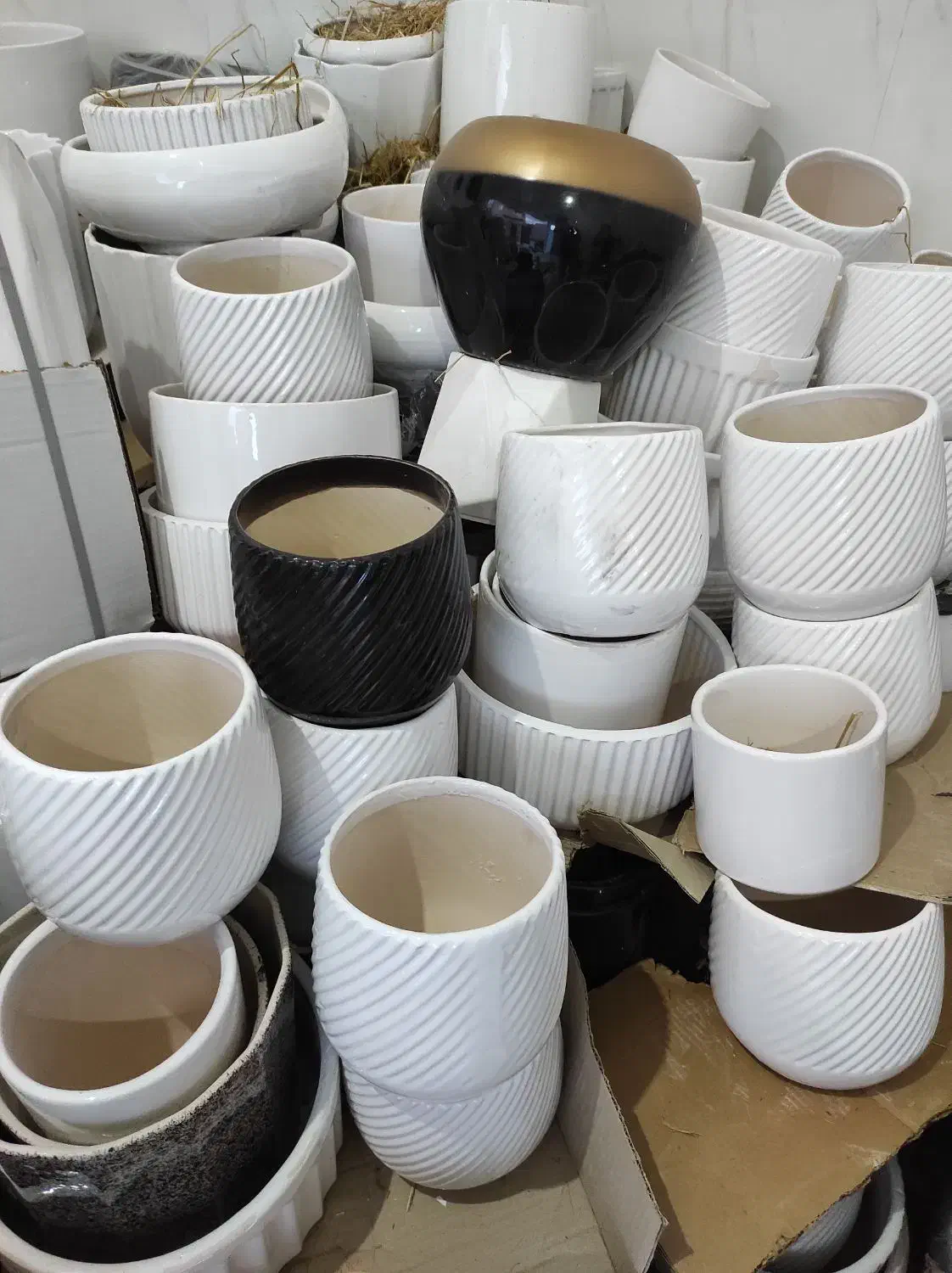 گلدان های سرامیکی|صنایع دستی و سایر لوازم تزئینی|ارومیه, |دیوار