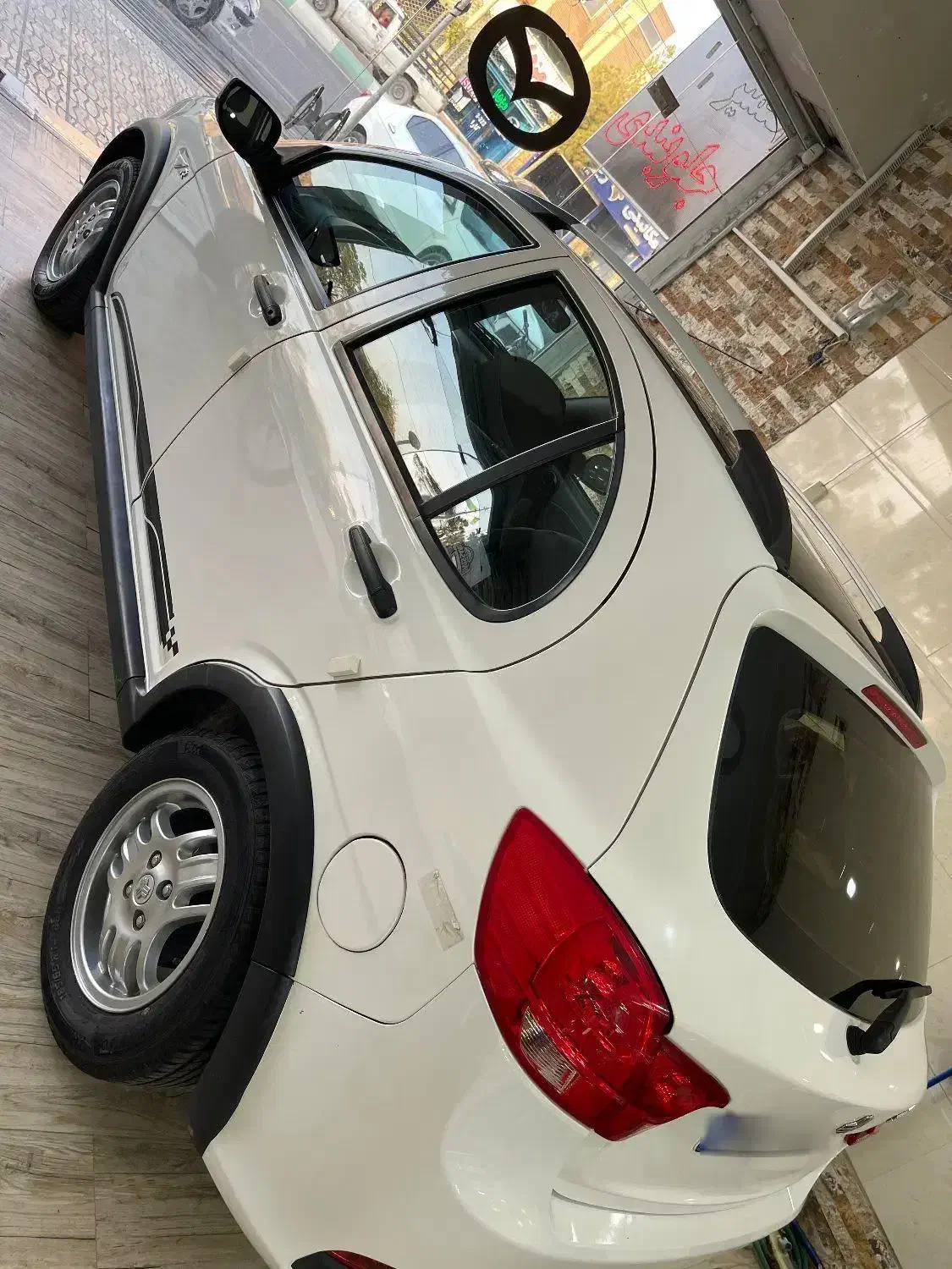 کوییک R فول با رینگ ، بهترین رنگ سفید مشکی|خودرو سواری و وانت|کرمان, |دیوار