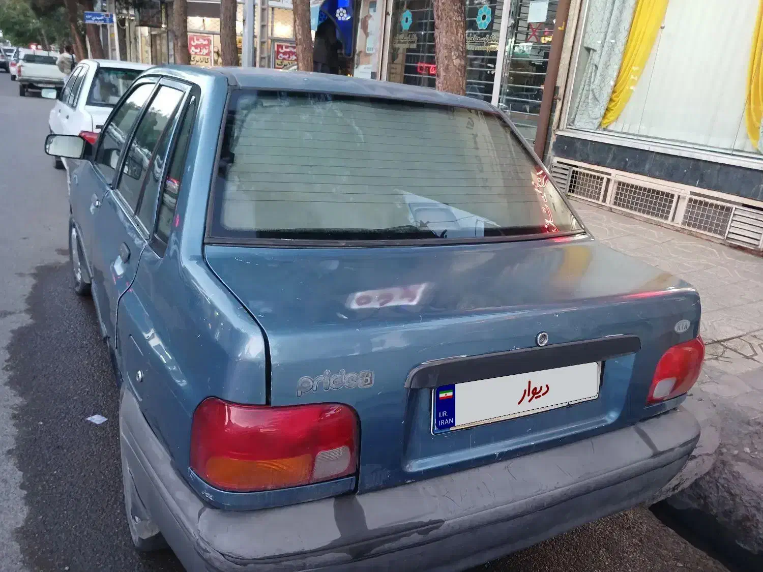 پراید ۸۴ صبا آبی اطلسی معاوضه با پراید وانت|خودرو سواری و وانت|گناباد, |دیوار