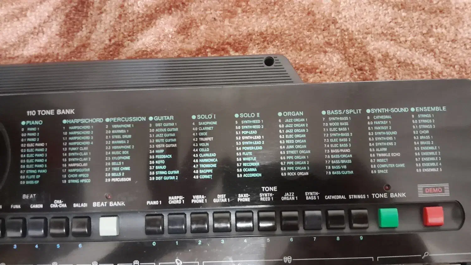 ارگ کاسیو مدل ct-395|پیانو، کیبورد، آکاردئون|اراک, |دیوار