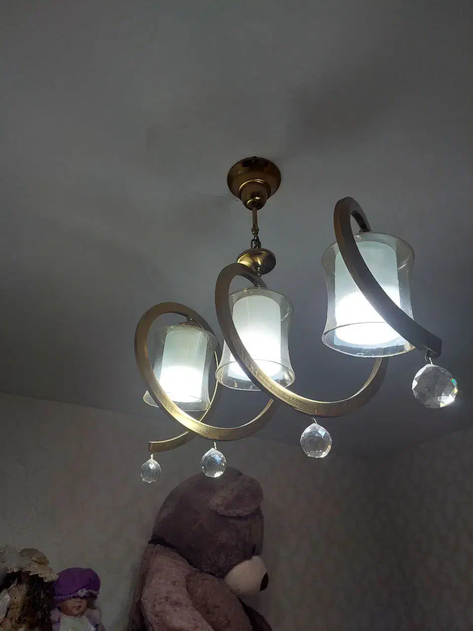 لوستر|لوستر و چراغ آویز|اراک, |دیوار