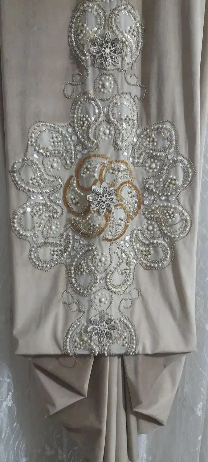 والان پرده مخمل تکی هم فروخته میشود|پرده، رانر، رومیزی|نسیم‌شهر, |دیوار