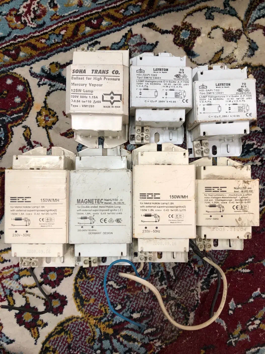 ترانس مهتابی پرژکتور|لامپ و چراغ|ری, دولتآباد|دیوار