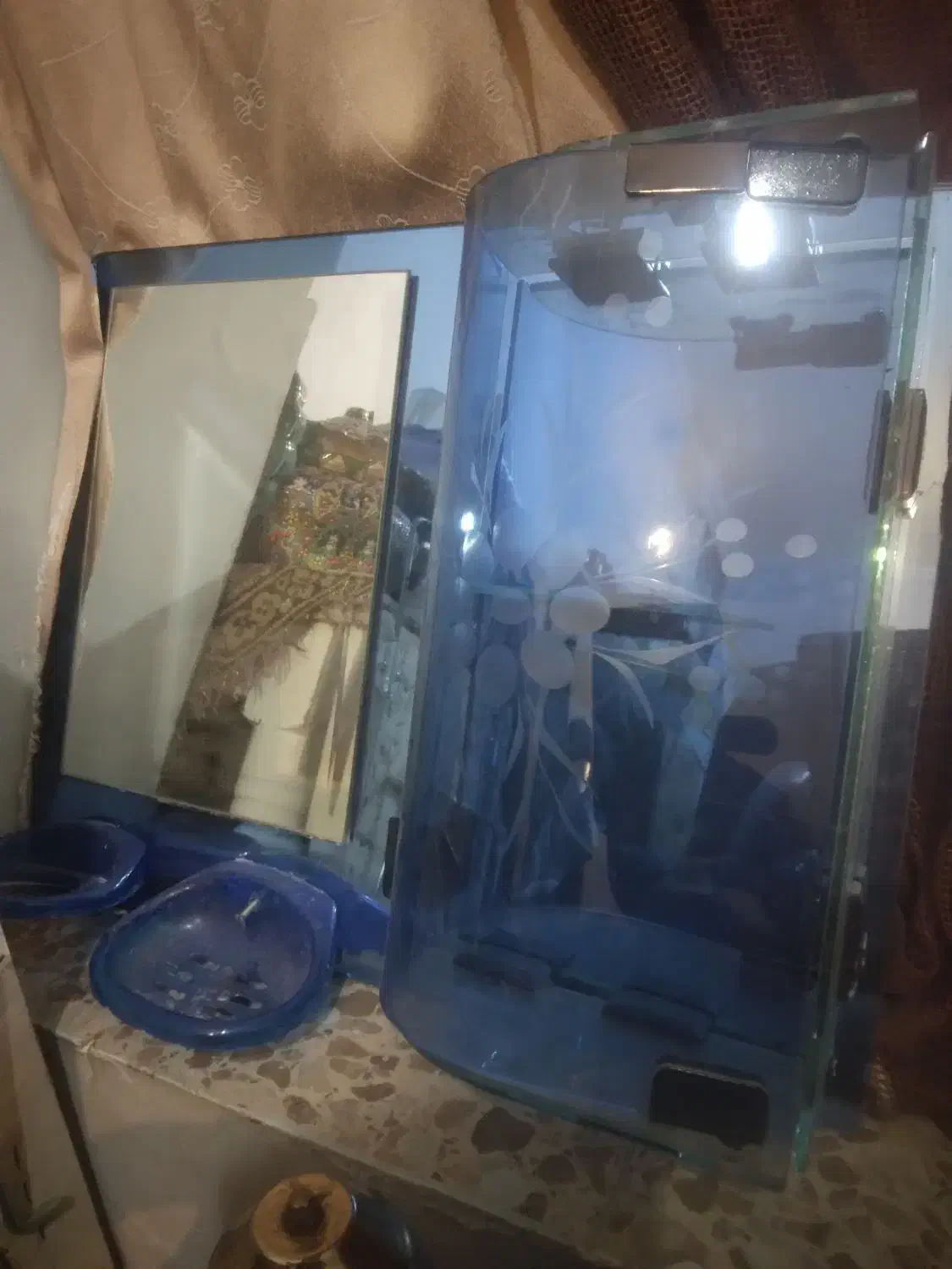 آیینه میز آرایش با آیینه دستشویی|آینه|اسدآباد, |دیوار