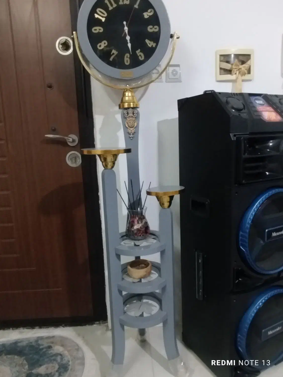 ساعت ایستاده رنگ طوسی|مبلمان خانگی و میز عسلی|پاکدشت, پاکدشت (مامازند)|دیوار