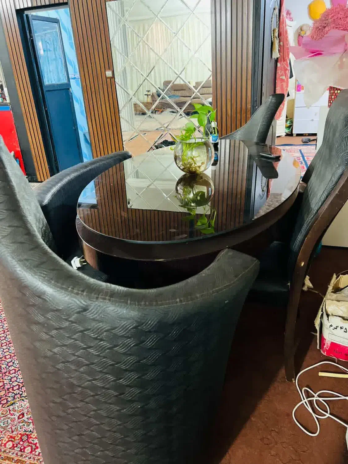 میز ناهار خوری و بوفه|میز و صندلی غذاخوری|زاهدان, |دیوار