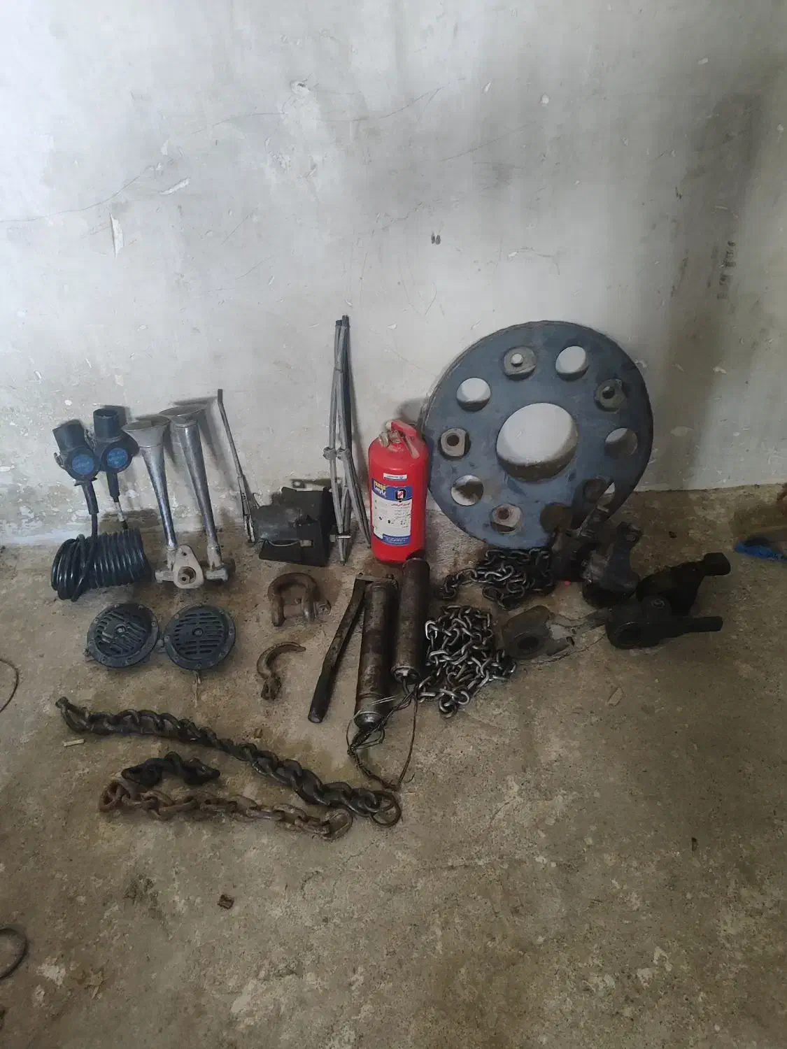 کپسول آتش نشانی زنجیر کابل Abs موتور برف پاکن|قطعات یدکی و لوازم جانبی|کرمانشاه, |دیوار