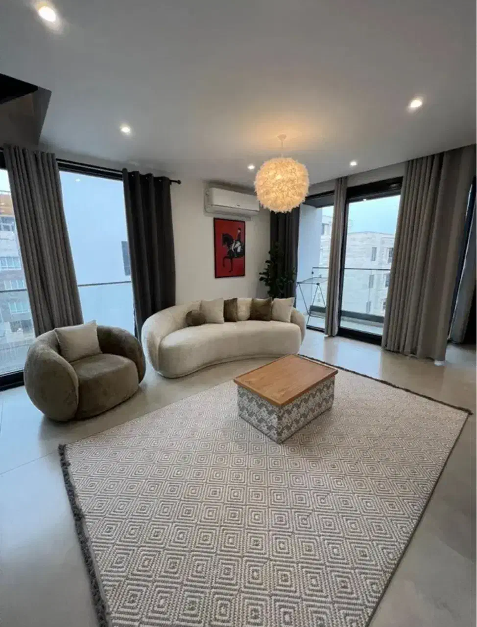 دوخوابه دوبلکس لاکچری فاز 7 صدف|اجارهٔ کوتاهمدت آپارتمان و سوئیت|کیش, |دیوار