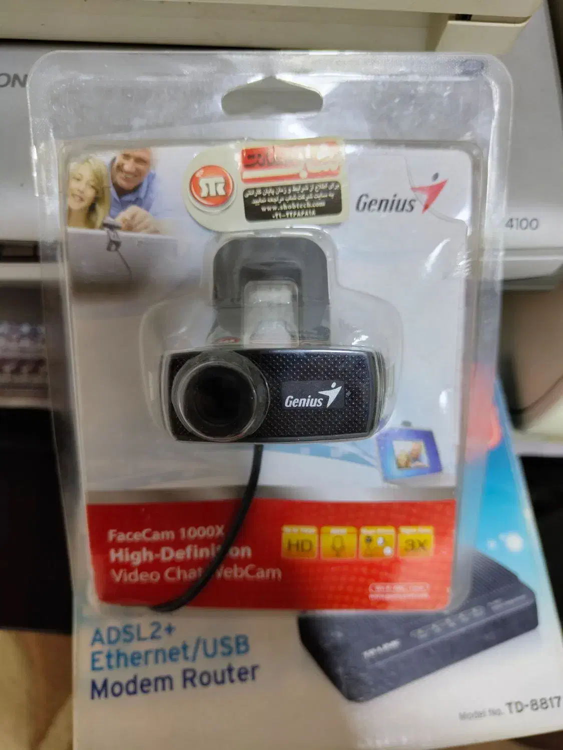 وب کم جنیوس مدل FaceCam 1000X|قطعات و لوازم جانبی رایانه|رشت, هلال احمر|دیوار