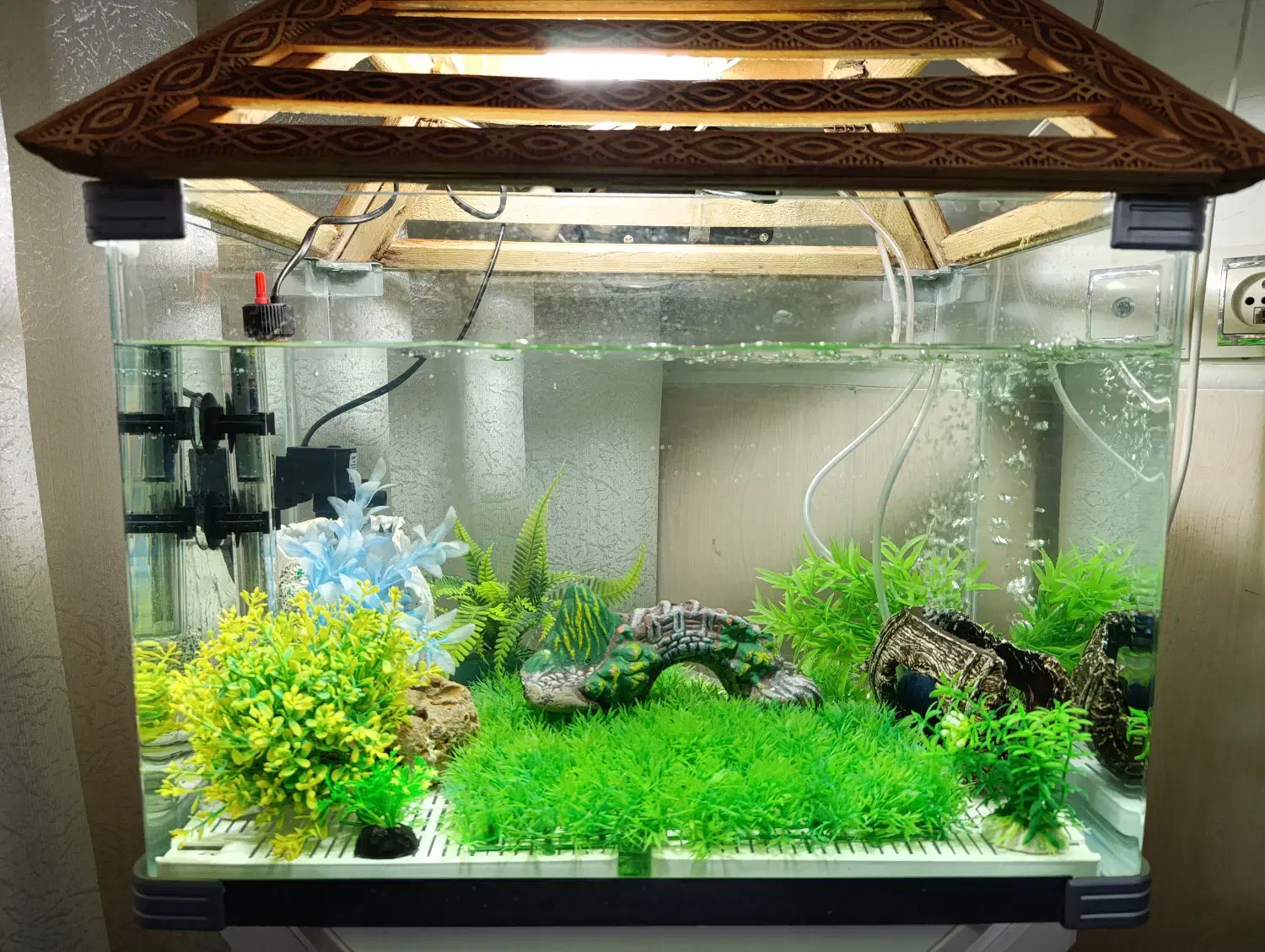 فروش آکواریوم درجه ۱ با تجهیزات کامل|ماهی|فسا, |دیوار