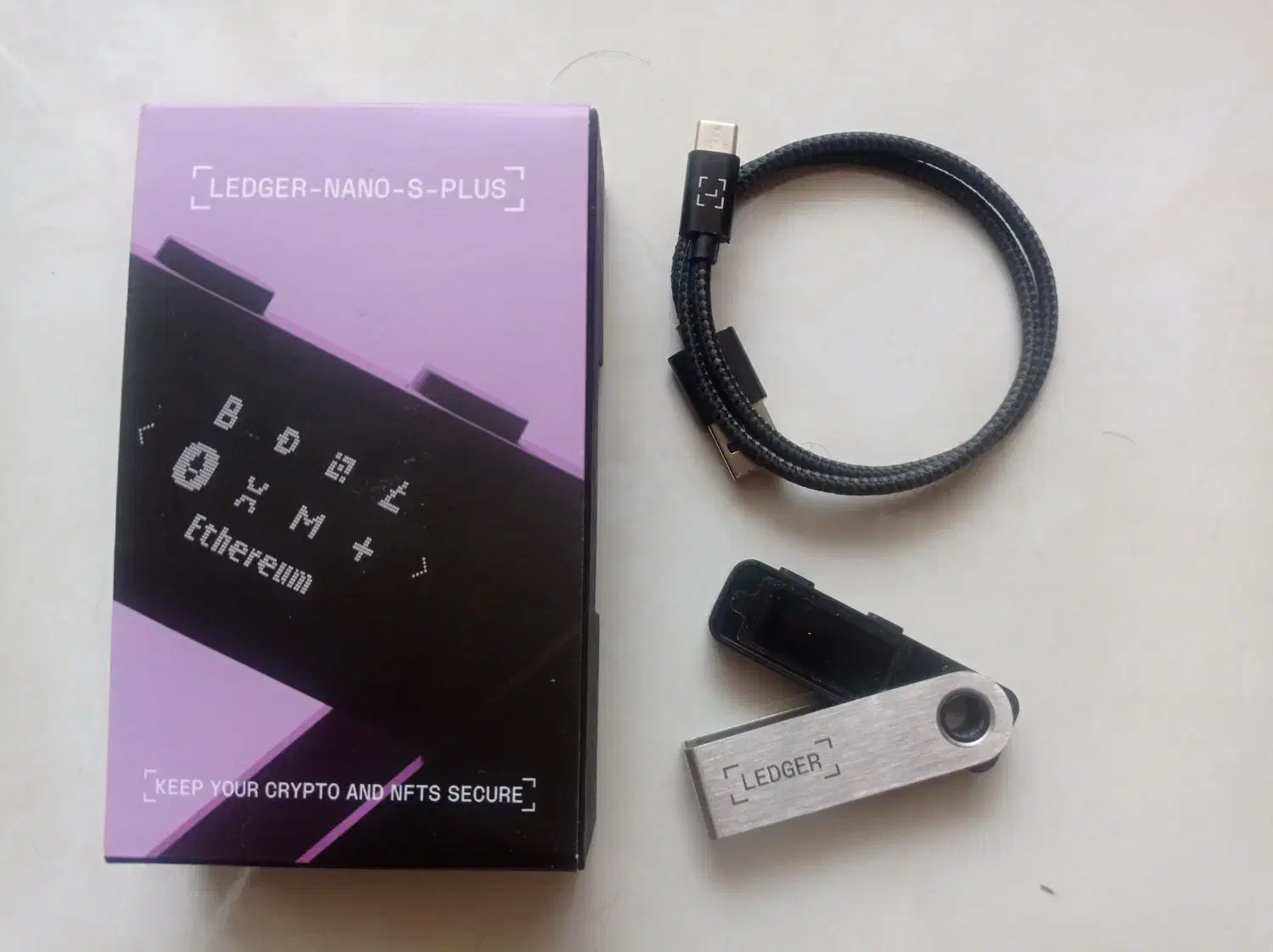 کیف پول سخت افزاری لجر نانو اس پلاس|قطعات و لوازم جانبی رایانه|مشهد, کوشش|دیوار