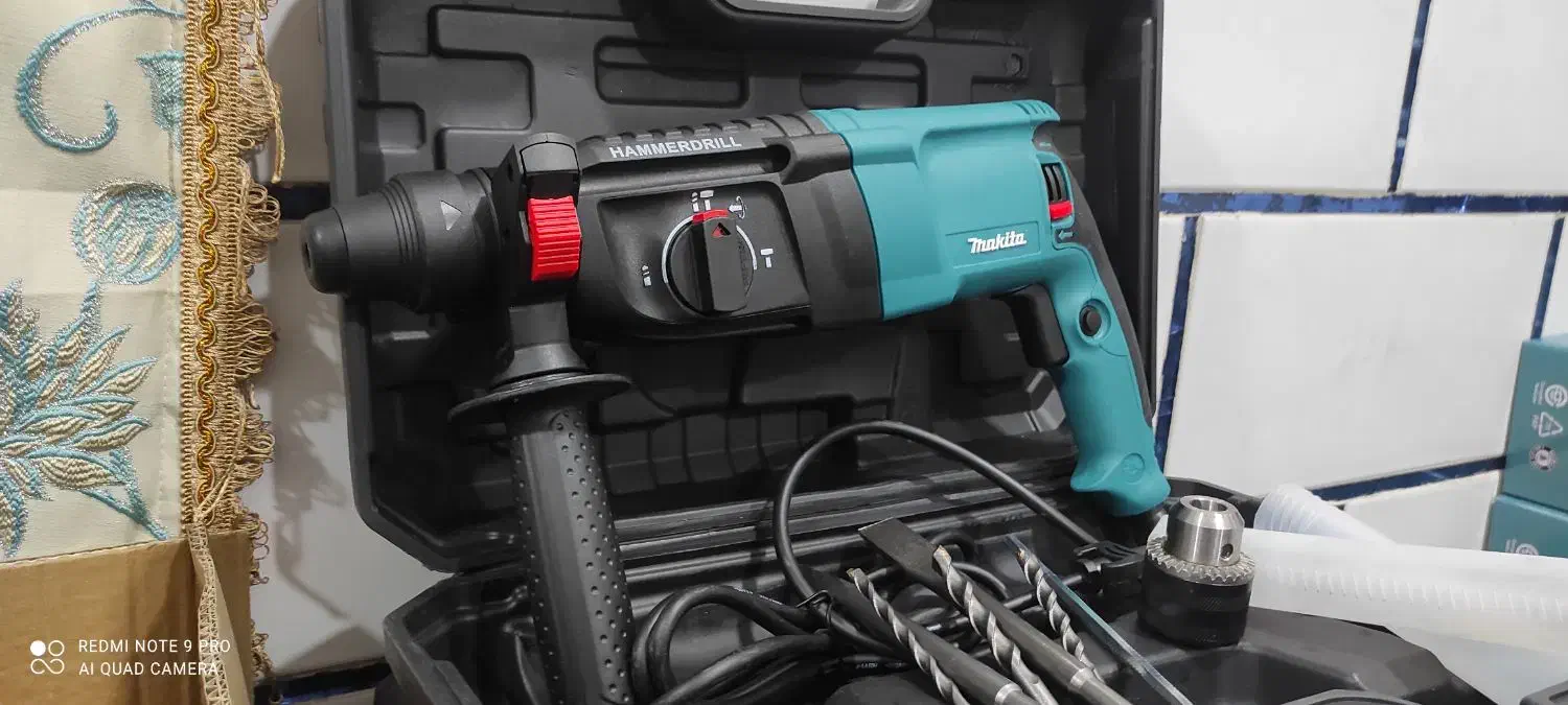 دریل 3کیلویی بتن کن تخریب 3کاره ماکیتا|ابزارآلات|اهواز, پردیس دو|دیوار