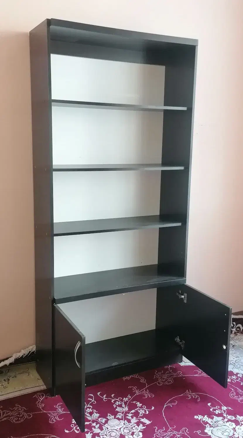 کتابخونه|کتابخانه، شلف، قفسه‌های دیواری|اراک, |دیوار