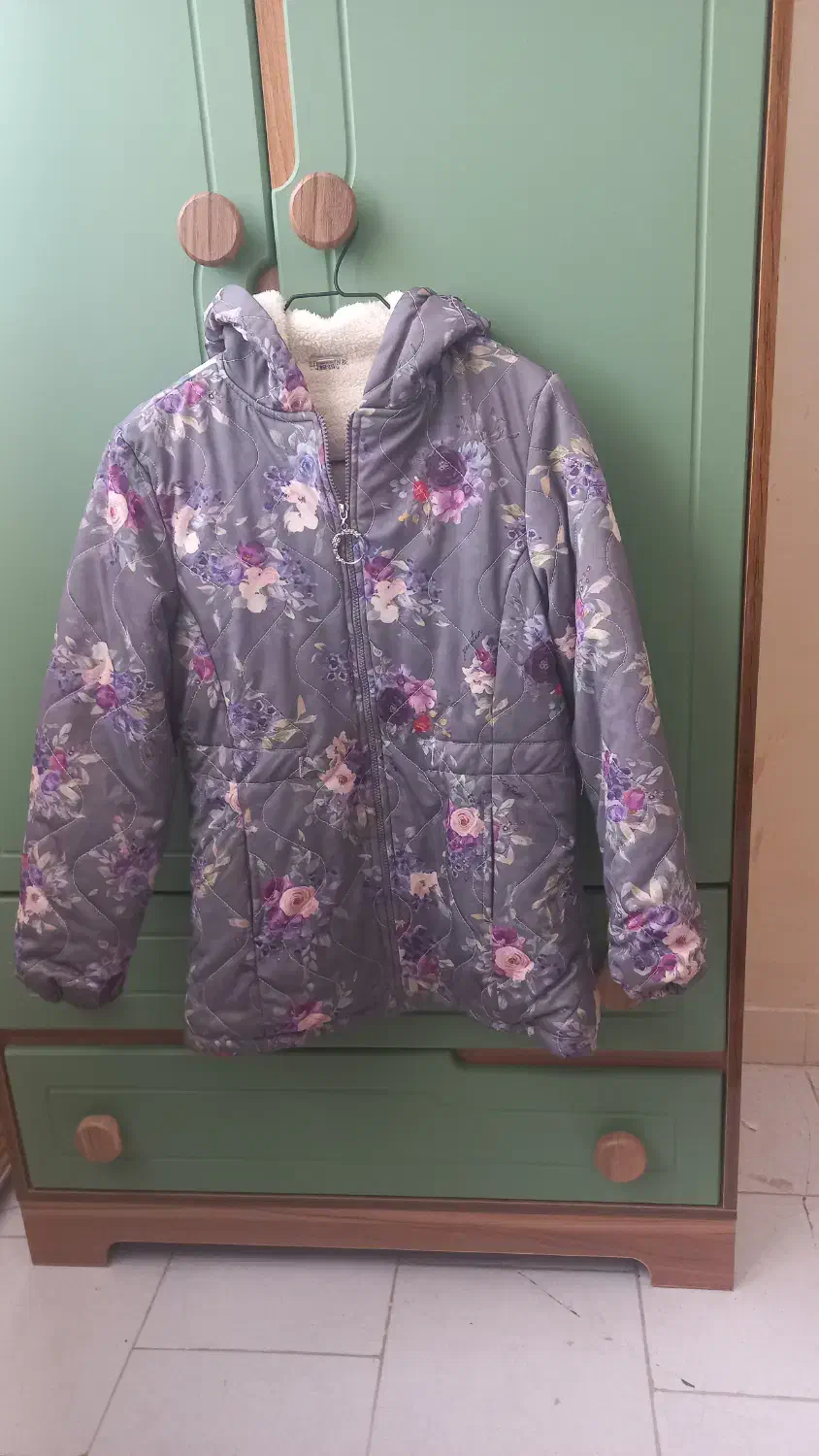 کاپشن دخترانه برند زیروتن کاملا نو ۱۰تا ۱۳ سال|لباس|قزوین, |دیوار