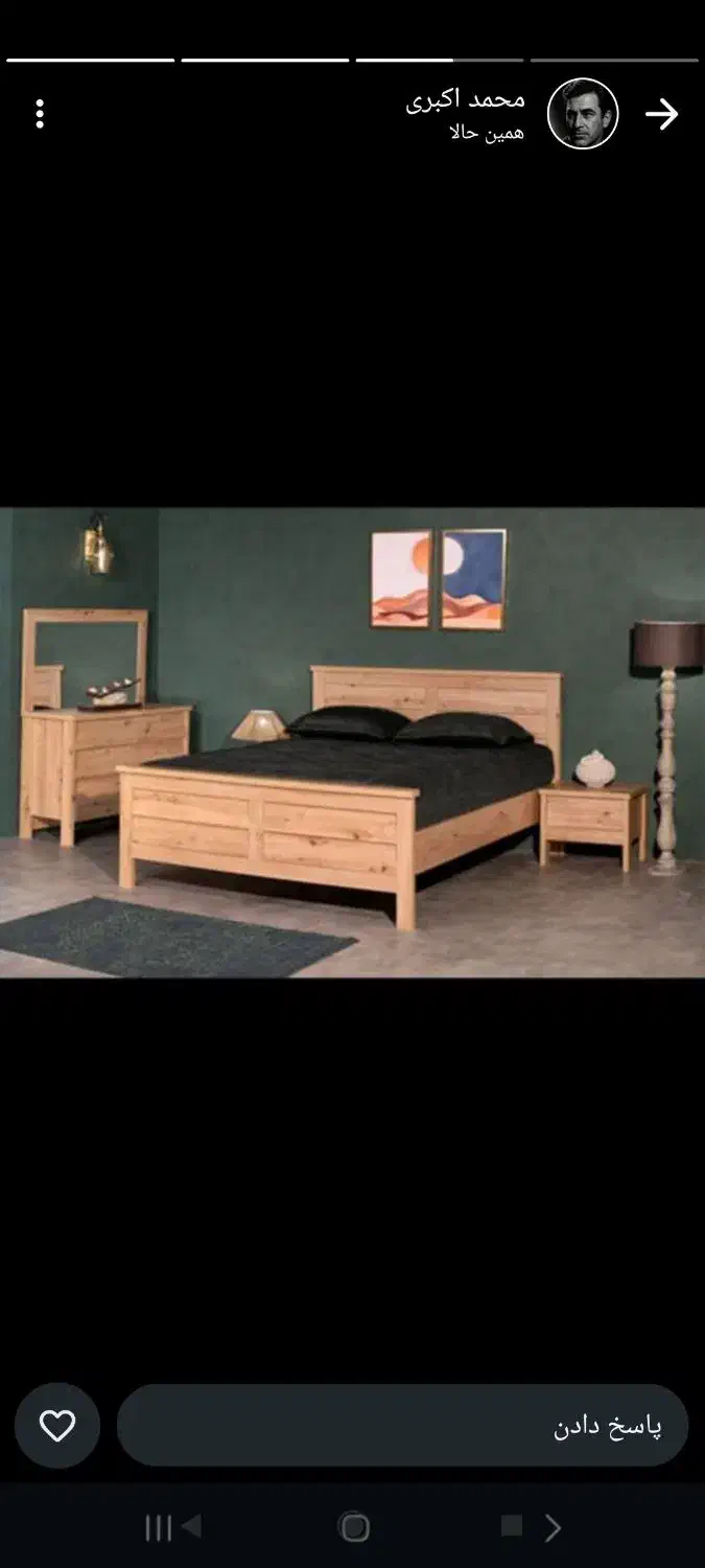 سرویس خواب  مدل سنا|تخت و سرویس خواب|کرج, شاهین‌ویلا|دیوار