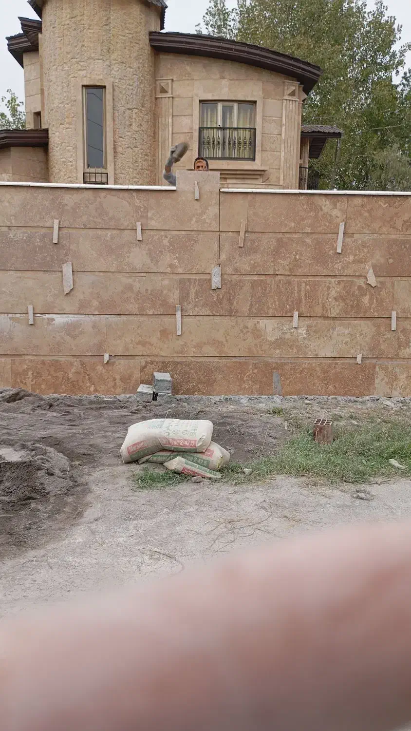 نصب سنگ وسرامیک کاشی استخری|خدمات پیشه و مهارت|آمل, |دیوار