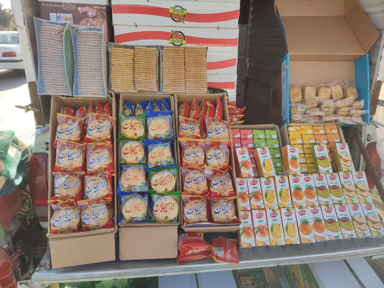 کیک آبمیوه و کلوچه تکی به قیمت عمده|خوردنی و آشامیدنی|تاکستان, |دیوار