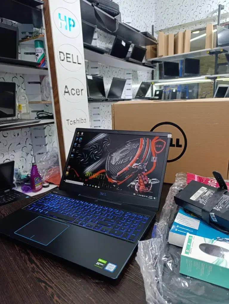 لپتاپdellگیمینگ گرافیک1050TiGtx 4|رایانه همراه|شهرکرد, |دیوار