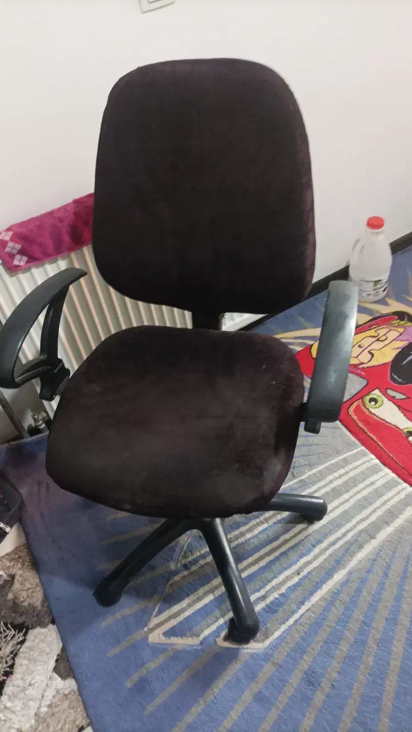 میز کامپیوتر کتابخانه به همراه صندلی|میز تحریر و کامپیوتر|اندیشه, اندیشه فاز ۳|دیوار