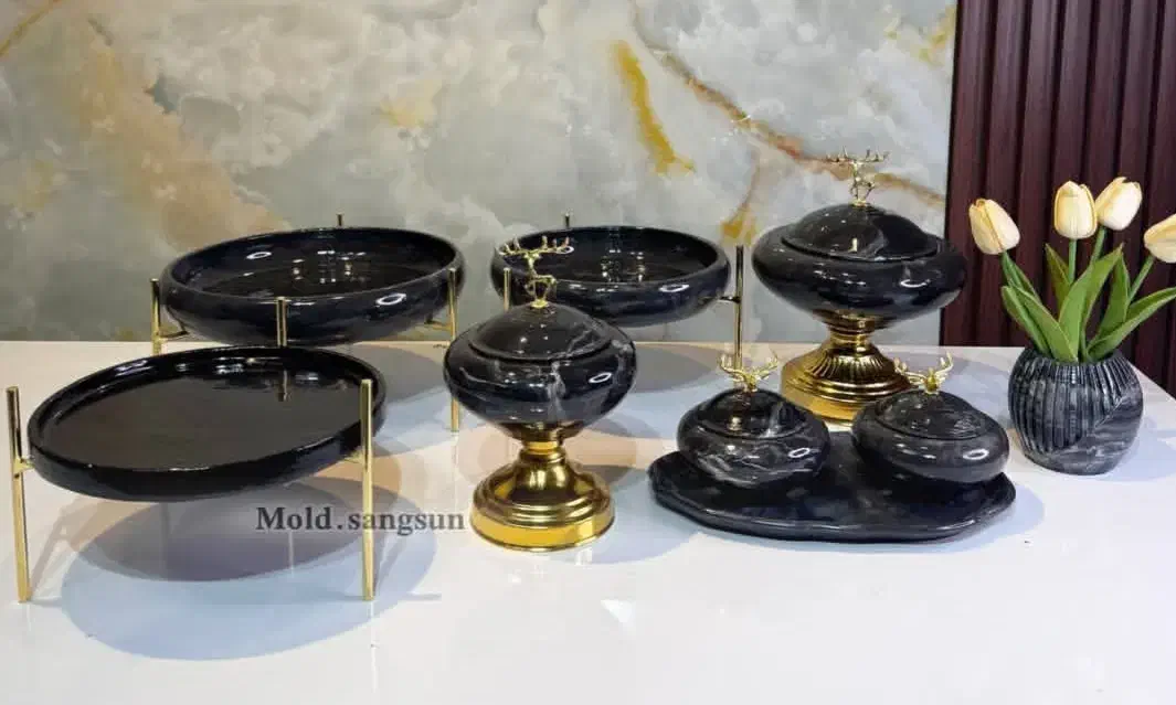 ست های پذیرایی و دکوری سنگی|صنایع دستی و سایر لوازم تزئینی|الوند, |دیوار