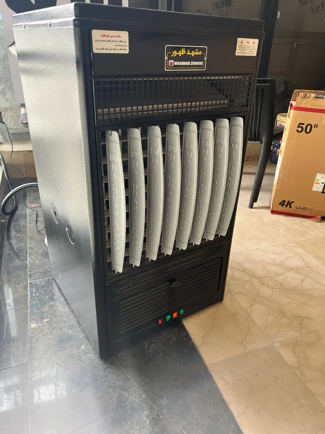 هیتر مشهد ظهور دمپر اتومات ۳ ماه کار|بخاری، هیتر، شومینه|مشهد, سجاد شهر|دیوار