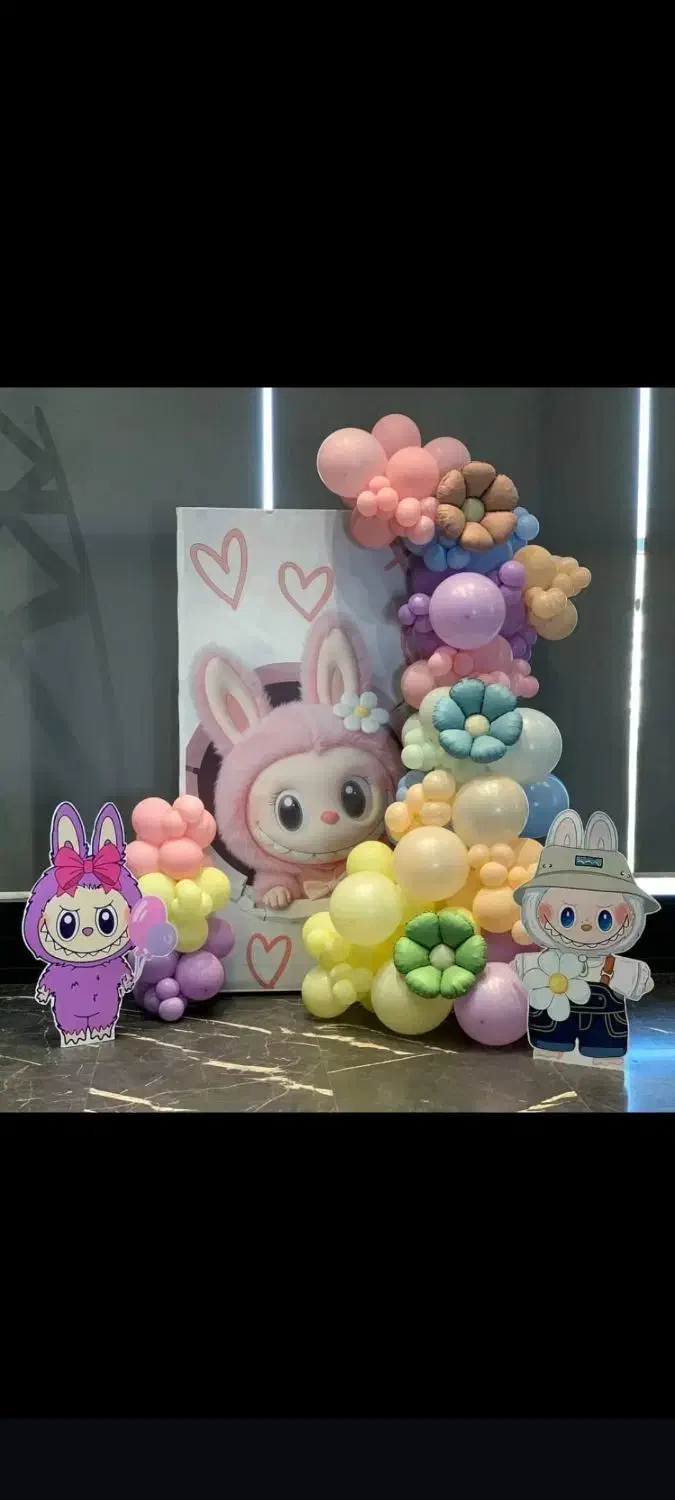 تم زیبای کرومی و مای ملودی بادکنک آرایی|اسباب‌‌بازی|اصفهان, ارغوانیه|دیوار