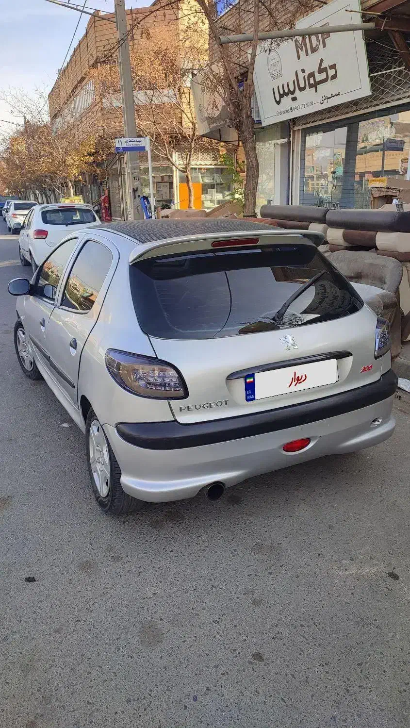 206تیپ 2مدل 83موتوری گیربکس عالی|خودرو سواری و وانت|کاشمر, |دیوار