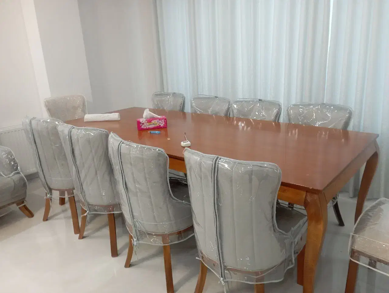 دوخت انواع کاور مبل پارچه ای و ژله‌ای(طلقی)|مبلمان خانگی و میز عسلی|گرگان, |دیوار