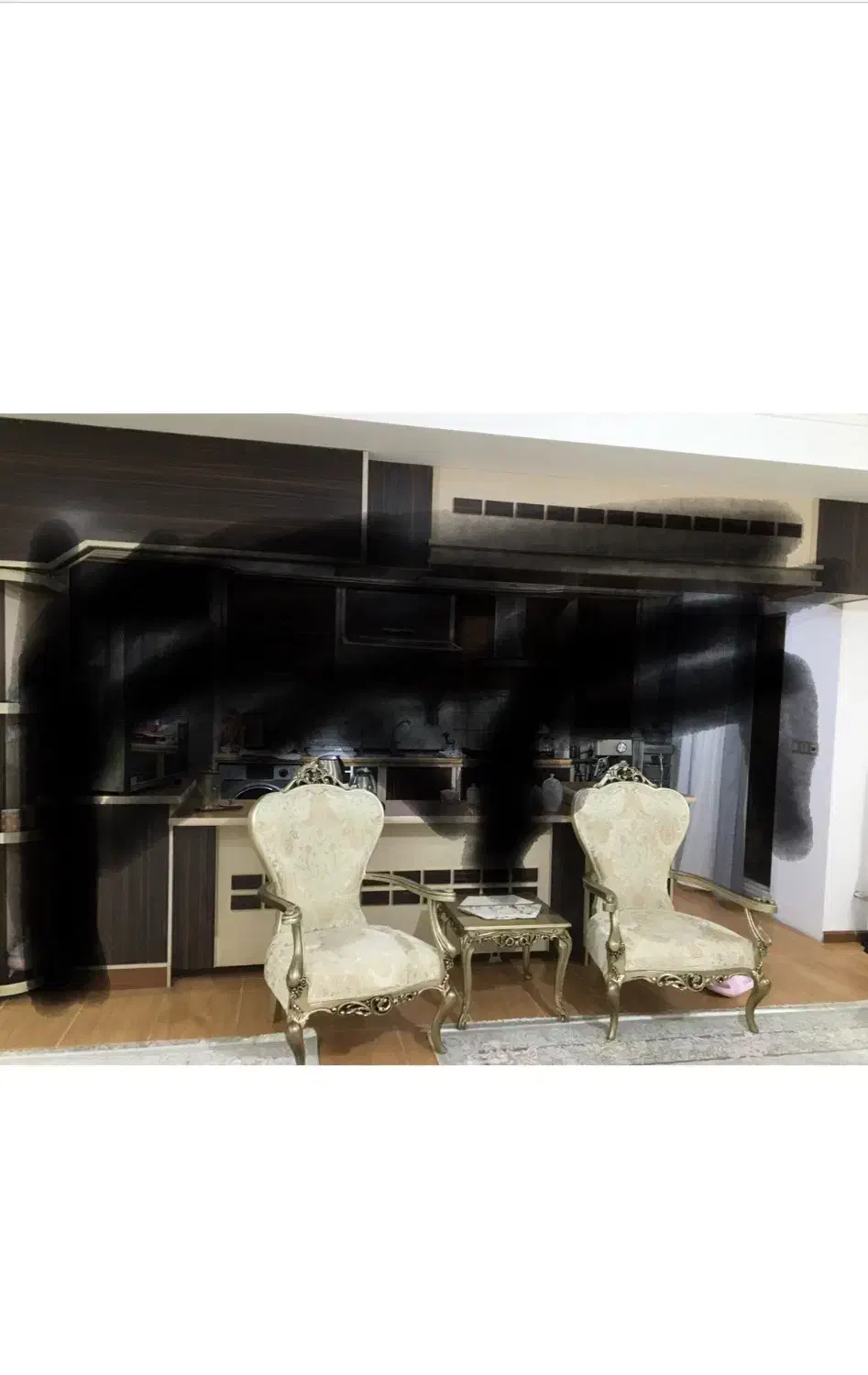 یک دست مبل ۹ نفره درحد نو|مبلمان خانگی و میز عسلی|رشت, یخسازی|دیوار