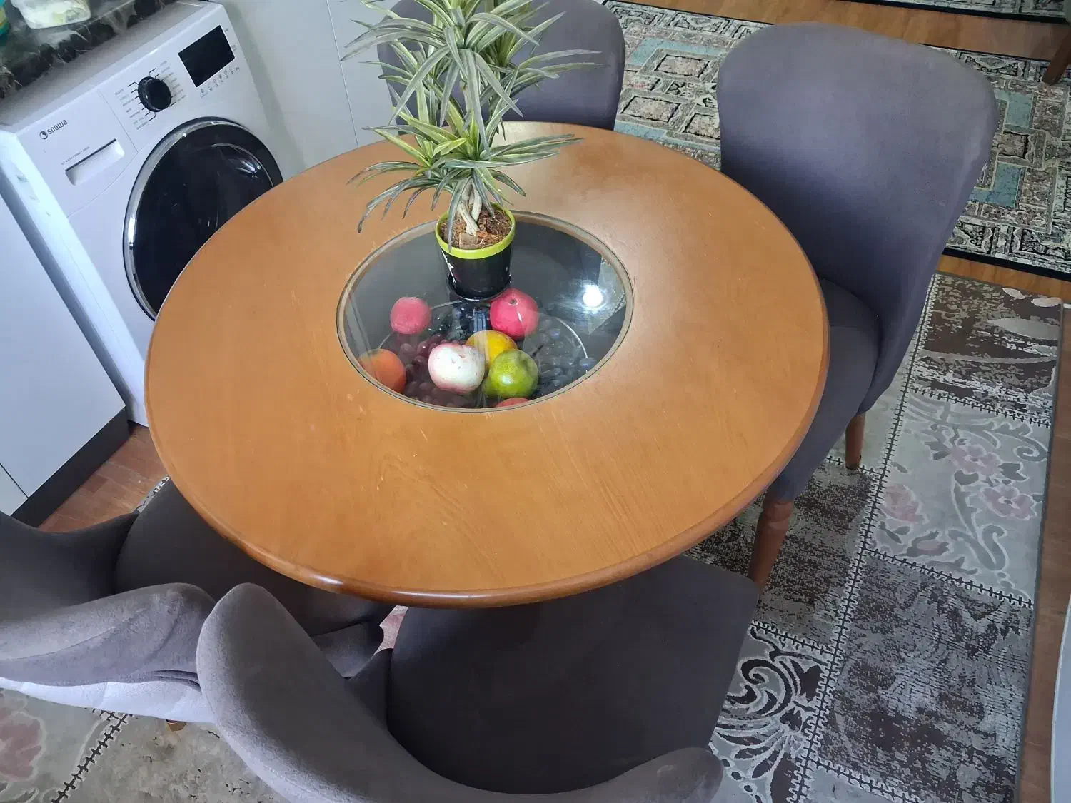 میزناهارخوری ۴نفره|میز و صندلی غذاخوری|اسلام‌شهر, شهرک قائمیه|دیوار