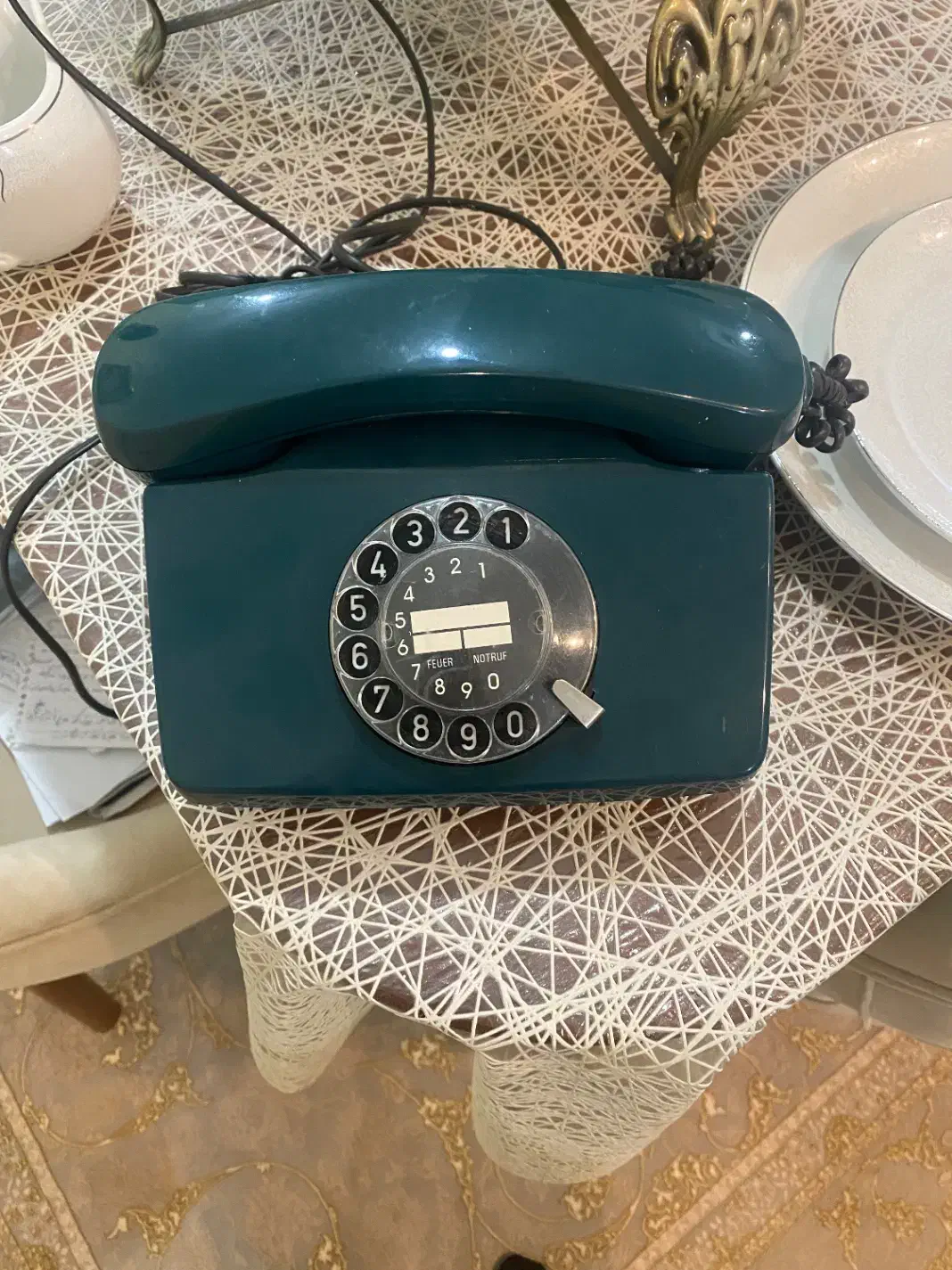 تلفن سبز قدیمی سالمه|کلکسیون اشیاء عتیقه|فردیس, شهرک شهید حسینی|دیوار
