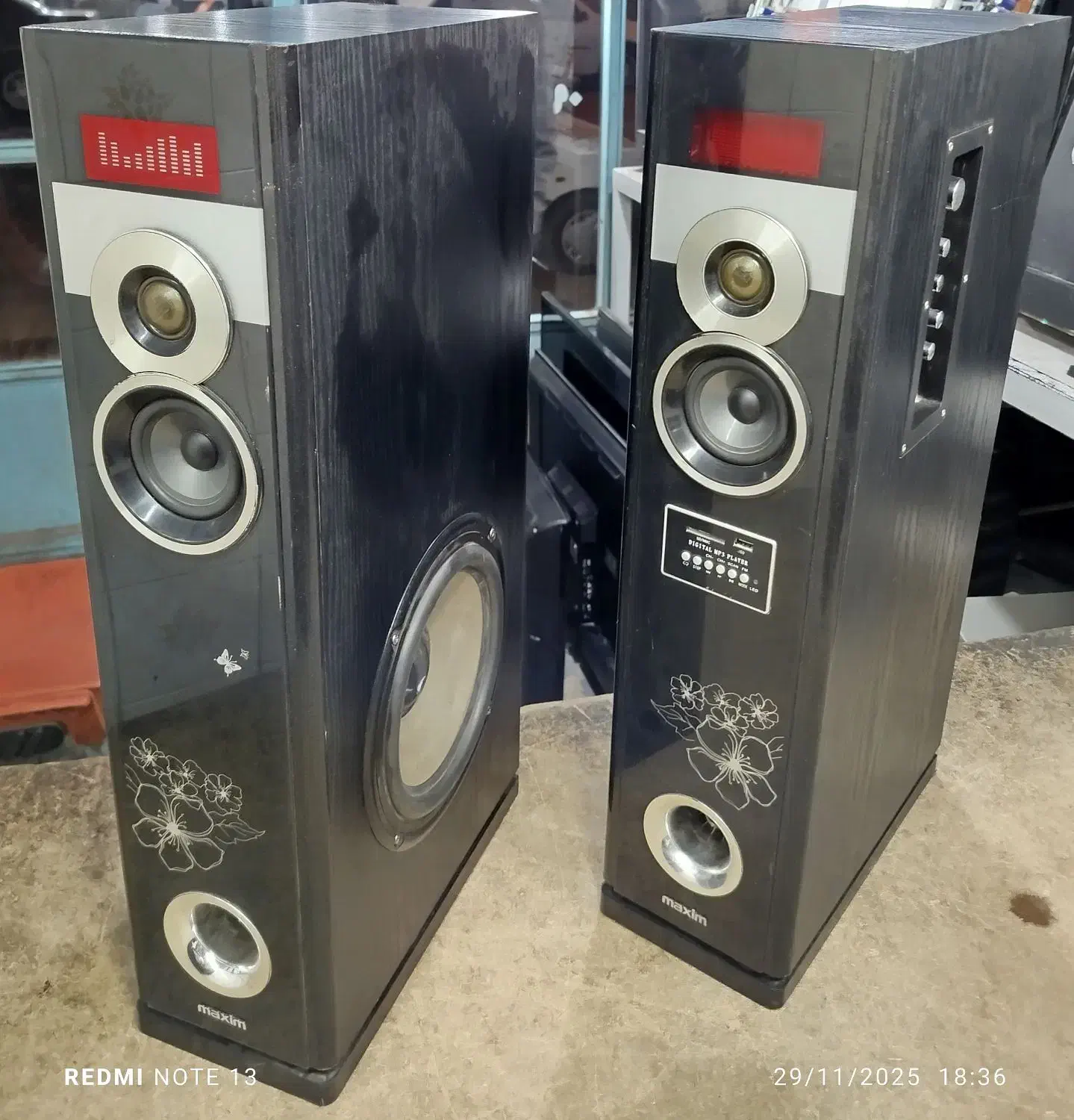 اسپیکر بلوتوث دار maxim|سیستم صوتی خانگی|مرند, |دیوار