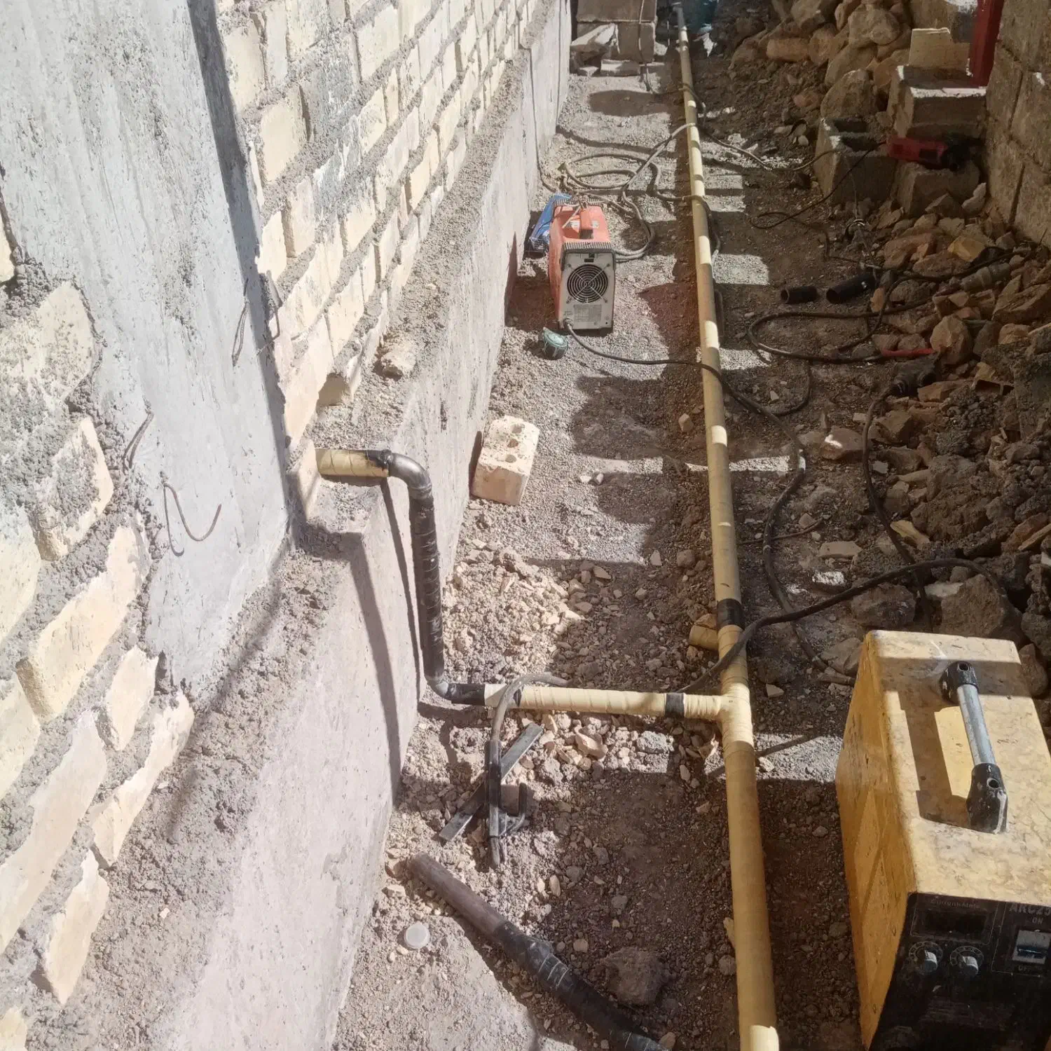 لوله کشی گاز تجاری مسگونی زیر کار رو کار|خدمات پیشه و مهارت|رفسنجان, |دیوار