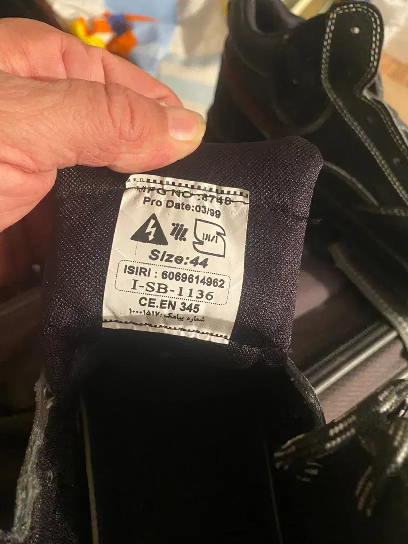 کفش کار ایمنی استاندارد نو|کیف، کفش، کمربند|تهران, باغ فیض|دیوار