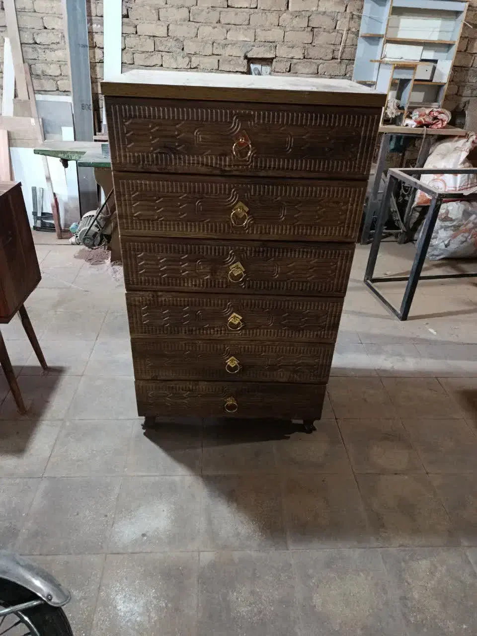 دراور هفت ۶کشو ام دی اف وکیوم|جاکفشی، کمد، دراور|قم, قلعه کامکار|دیوار