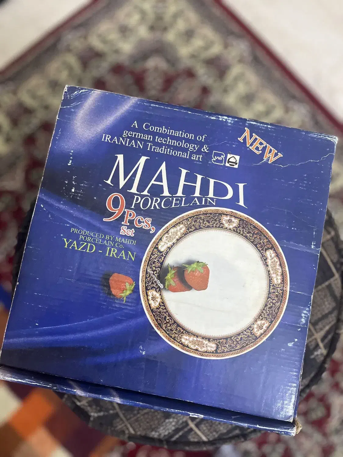 سرویس چینی ۹ پارچه|ظروف سرو و پذیرایی|شاهینشهر, شهرک هشت بهشت|دیوار