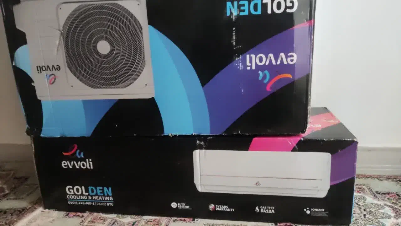 کولر گازی ایولی سرما و گرما|کولر گازی و فن‌کوئل|خرم‌آباد, |دیوار