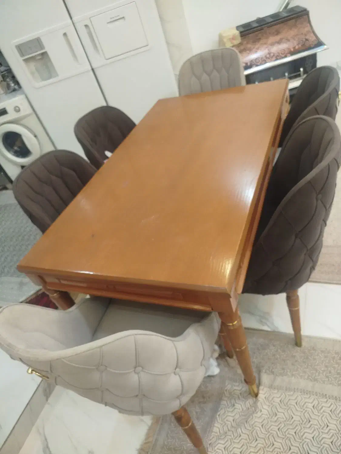 میز غذاخوری|میز و صندلی غذاخوری|مشگین شهر, |دیوار