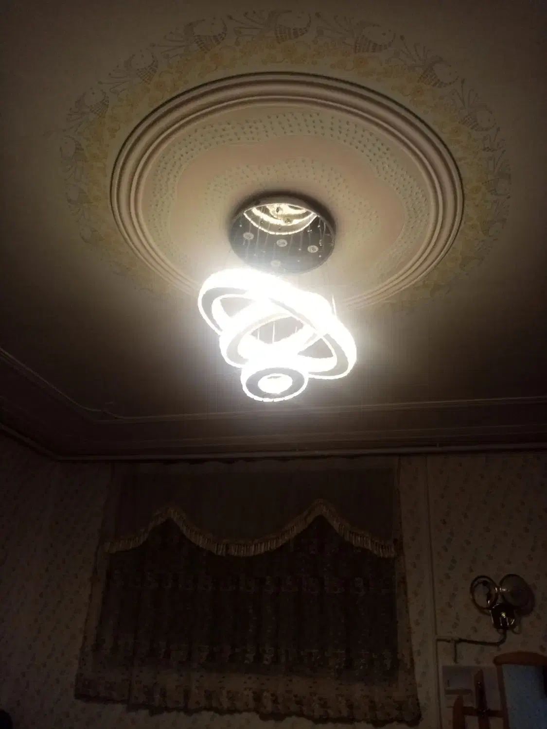 لوستر|لوستر و چراغ آویز|کوهنجان, |دیوار