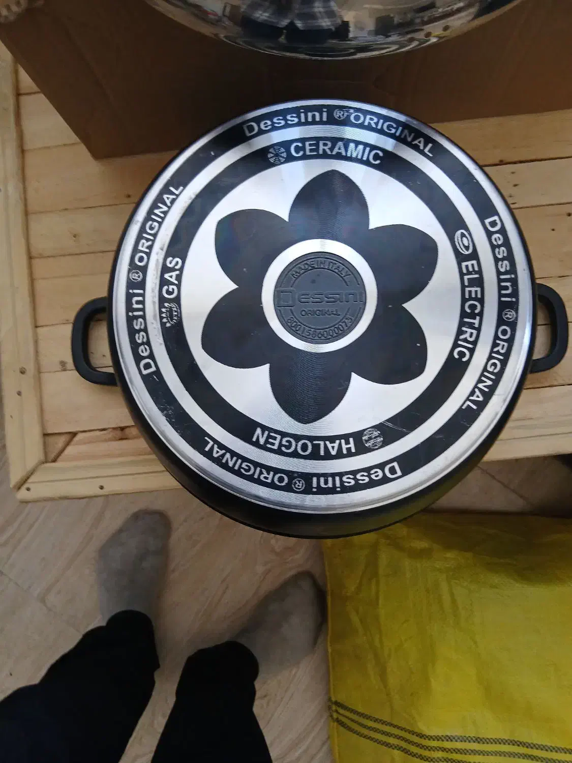 قابلمه۱۵نفره دسینی اصل ایتالیایی|ظروف پختوپز|سنندج, |دیوار