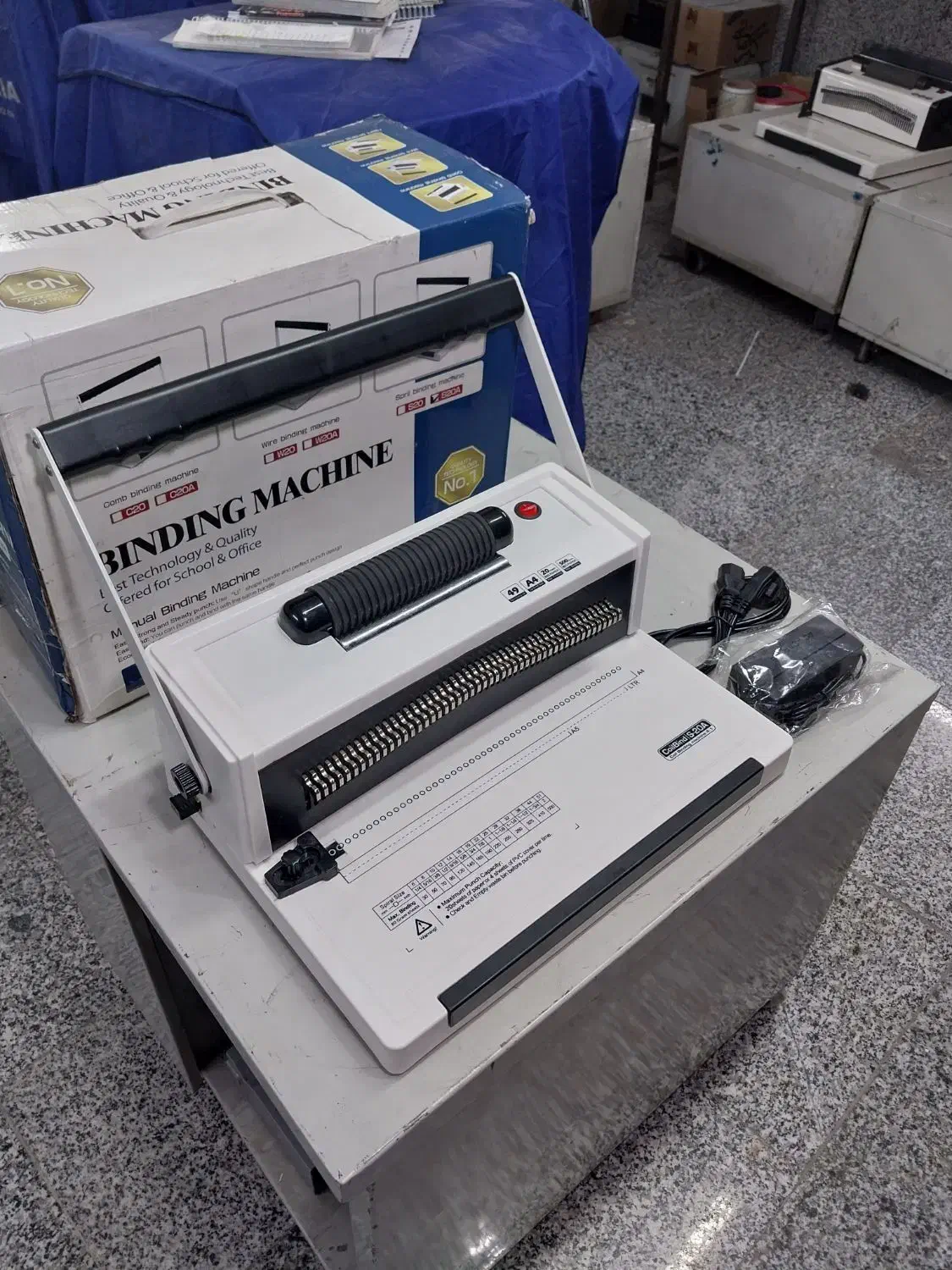 دستگاه سیمی کن مارپیچ پانچ صحافی فنرزن کتاب s20A|لوازم التحریر|تهران, جوانمردان (اندیشه)|دیوار