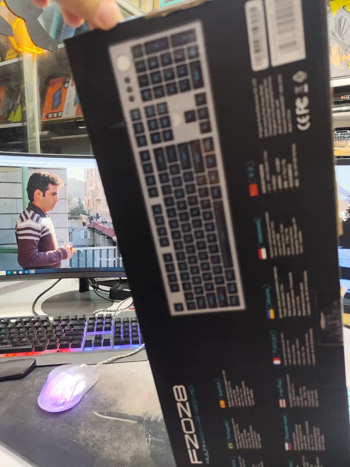 کیبورد گیمینگ مکانیکال با گارانتی ۱ساله/آکبند|قطعات و لوازم جانبی رایانه|مشهد, جانباز|دیوار