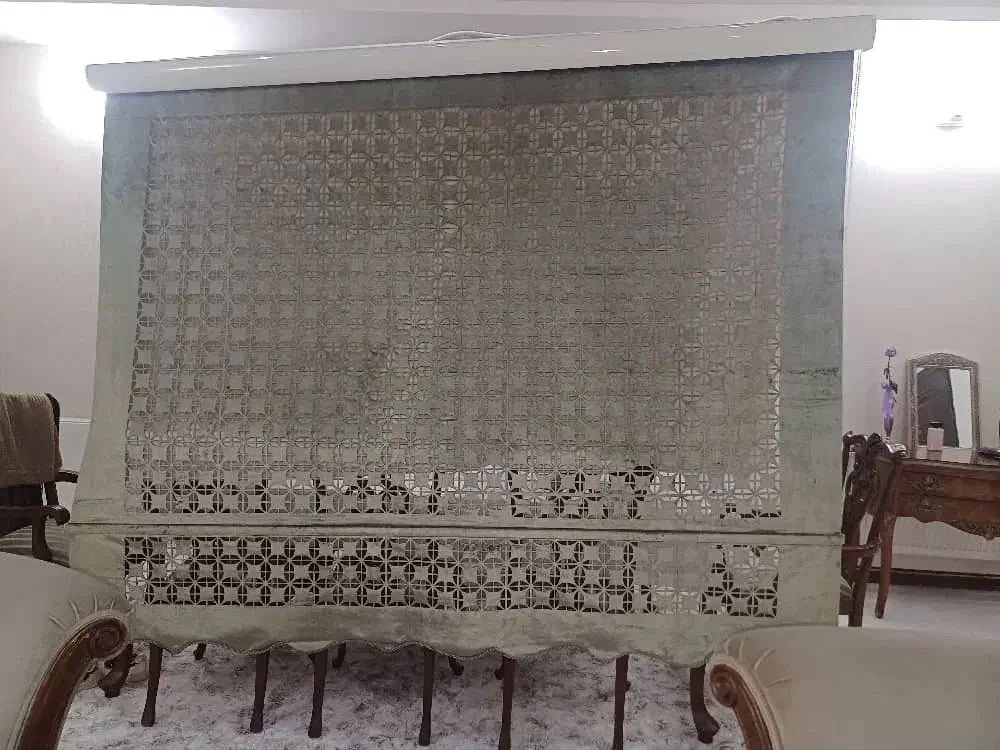 پرده زبرا مخمل لیزری|پرده، رانر، رومیزی|قم, بنیاد|دیوار
