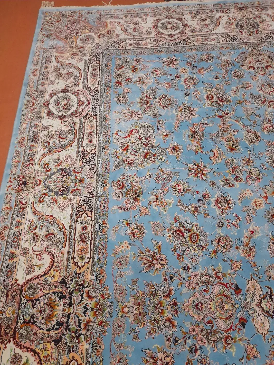 یک جفت فرش ۹ و۶ متری در حد ۷۰۰ شانه تراکم ۲۵۵۰|فرش|فردیس, قریشی|دیوار