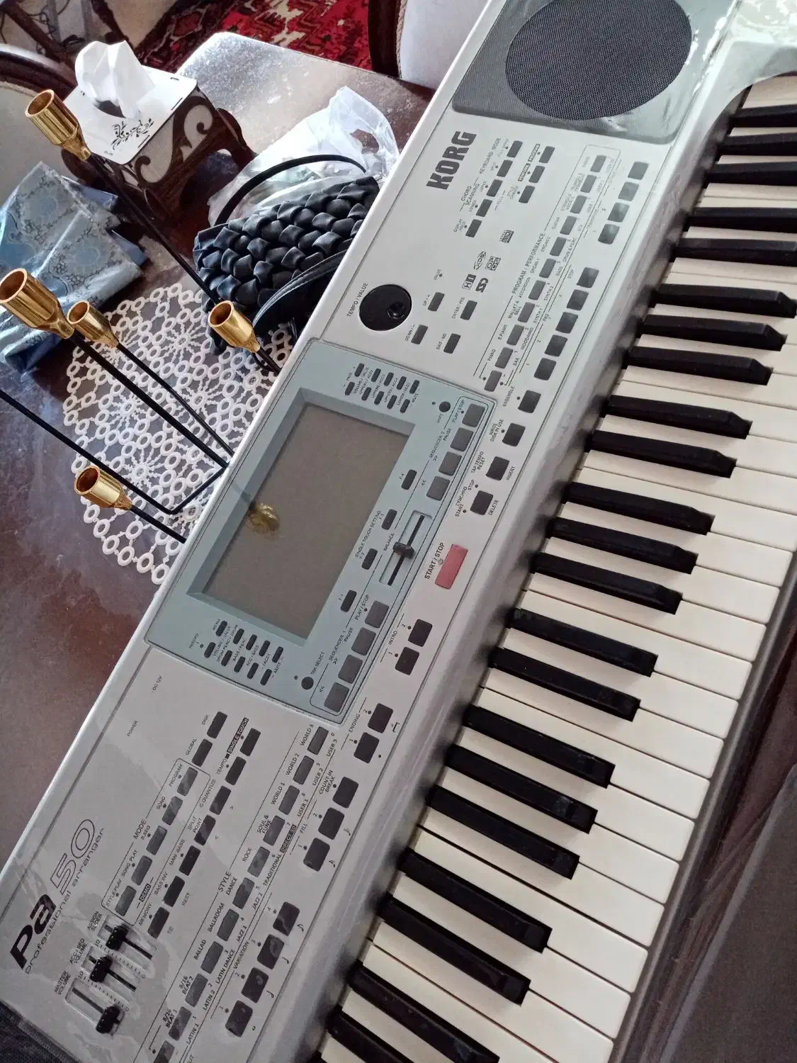 ارگpa50تبدیل80|پیانو، کیبورد، آکاردئون|تبریز, |دیوار