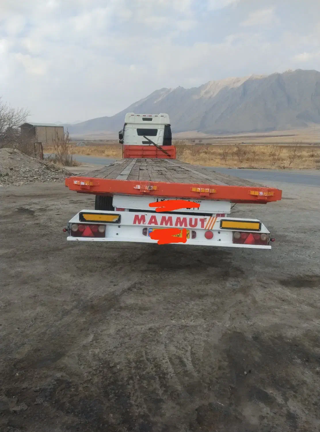 تریلی کفی سه محور|خودرو سنگین|زالیان, |دیوار